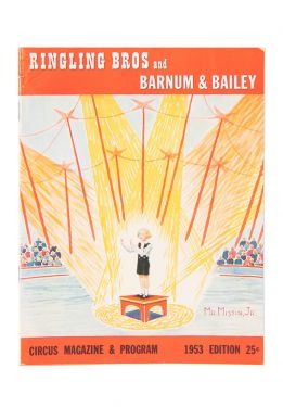 Ringling Bros and Barnum & Bailey Program 1953 Edition