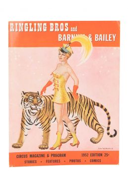 Ringling Bros and Barnum & Bailey Program 1952 Edition