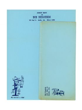 Bob Bergheim Letterhead and Envelope