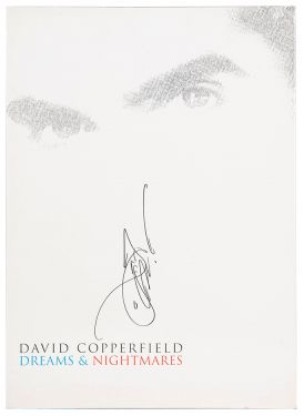 David Copperfield Dreams & Nightmares Program and Setlist (Signed)