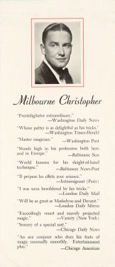 Milbourne Christopher Testimonial Flier