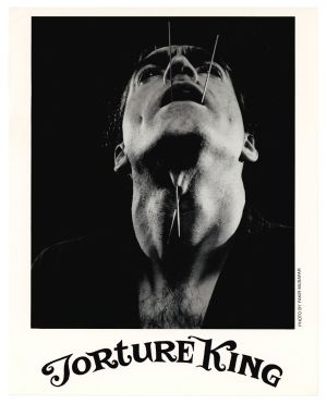 Zamora the Torture King Body Skewering Photograph