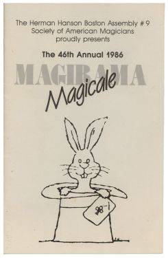 The Society of American Magicians 1986 Program