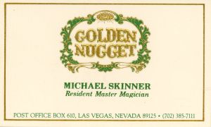 Michael Skinner Business Card