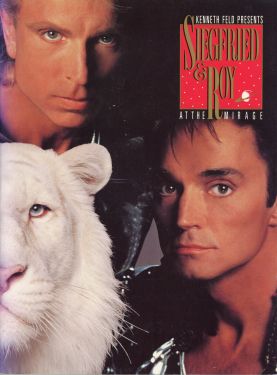 Siegfried & Roy at the Mirage Souvenir Program