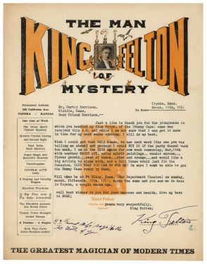 King Felton of Mystery TLS