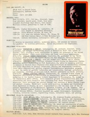 Whitestone the Magician Resume and Cover Letter