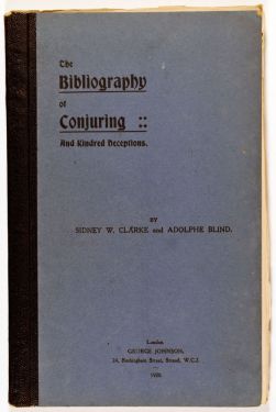The Bibliography of Conjuring