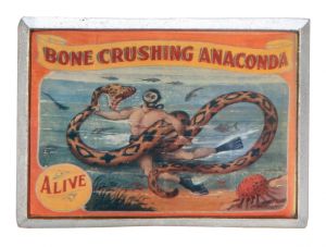 Bone Crushing Anaconda Belt Buckle