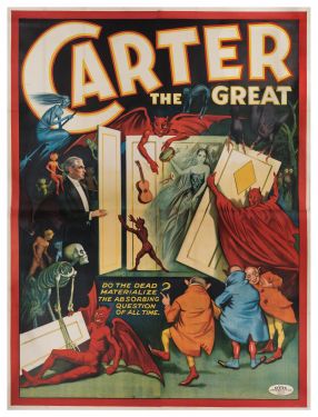 Carter the Great Spirit Cabinet Poster