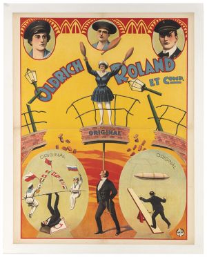 Oldrich Roland Juggling Poster