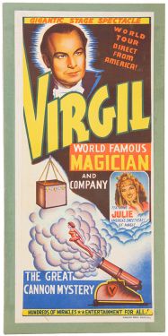 Virgil, World Famous Magician and Company Poster