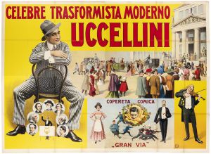 Celebre Transformista Moderno Uccellini Poster