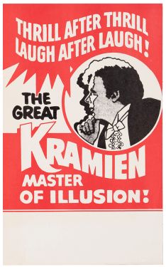 The Great Kramien Master of Illusion Poster
