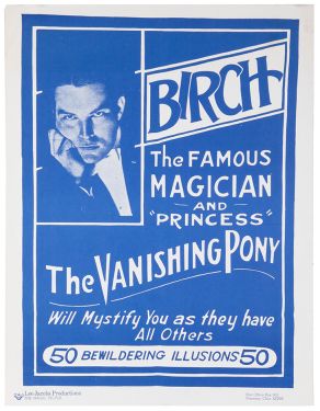 Birch, The Vanishing Pony Reproduction Poster
