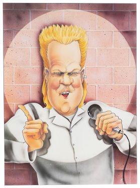 Michael Finney Caricature Poster