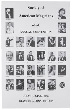 Society of American Magicians 62nd Annual Convention Poster