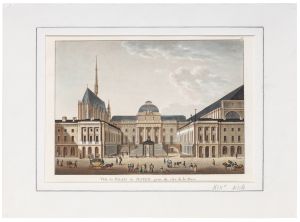 Vue du Palais de Justice Engraving