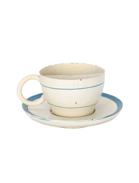 Confetti Cup and Saucer