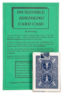 Incredible Shrinking Card Case