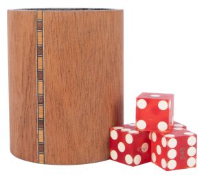 Wooden Chop Dice Cup