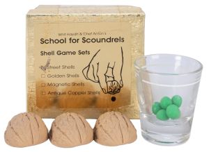 The School for Scoundrels Shell Game Set