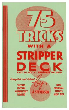 75 Tricks with a Stripper Deck