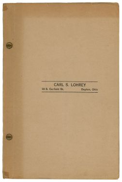 Carl S. Lohrey Catalog