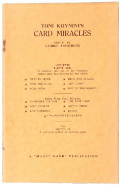 Toni Koynini's Card Miracles