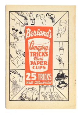 Berland's Amazing Tricks with Paper Cups, Signed