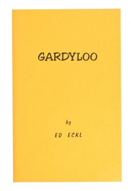 Gardyloo, Inscribed and Signed