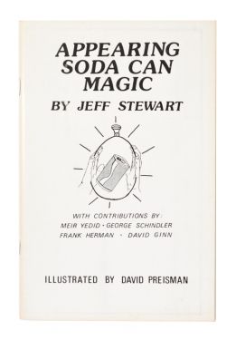 Appearing Soda Can Magic, Inscribed and Signed