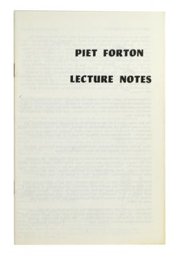 Piet Forton Lecture Notes