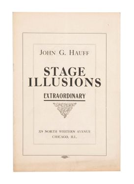 John G. Hauff, Stage Illusions