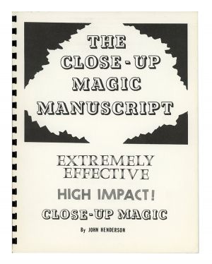 The Close-Up Magic Manuscript