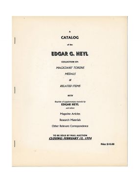 A Catalog of the Edgar G. Heyl