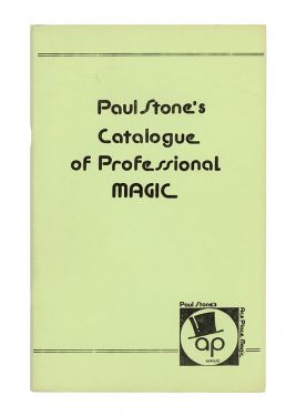 Paul Stone's Catalogue of Professional Magic