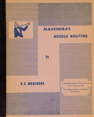 Mahendra's Needle Routine