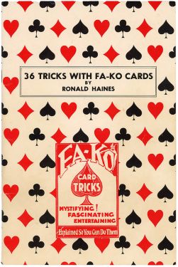 36 Tricks with Fa-Ko Cards (Inscribed and Signed)