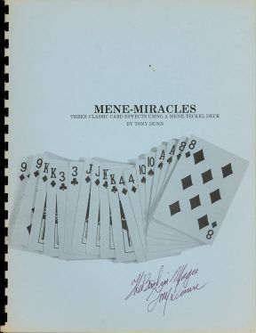 Mene-Miracles (Inscribed and Signed)