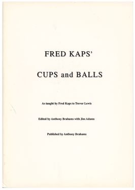 Fred Kaps' Cups and Balls