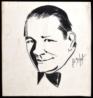 Vin Carey Ink Portrait 