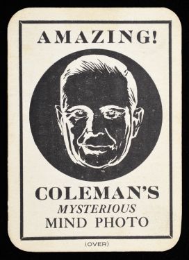 Coleman's Mysterious Mind Photo Card